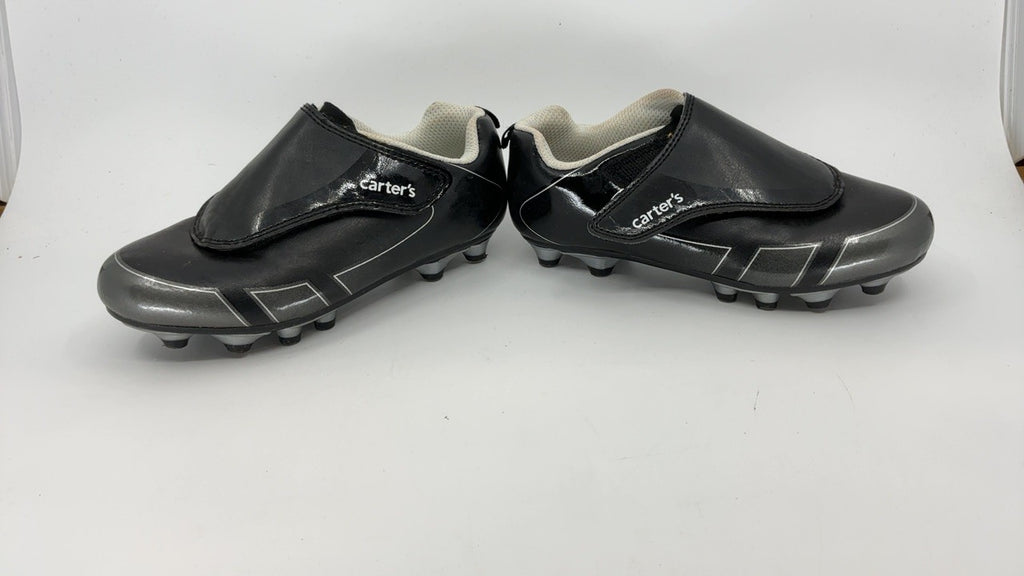 Carter's Boy's Fica Sport Cleats, Black, 12 Little Kid
