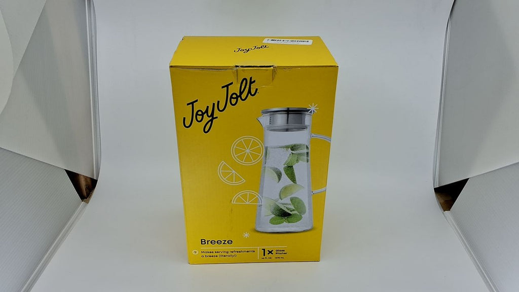 50oz Water Carafe w/ Lid - Borosilicate Glass Jug for Iced Tea & Juice