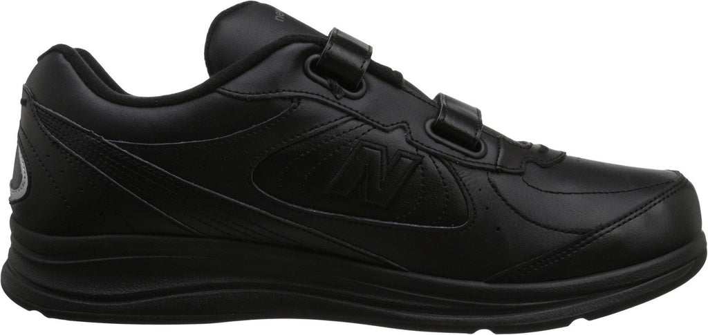 New Balance Men's 577 V1 Hook and Loop Shoe, Black, 12.5 X-Wide