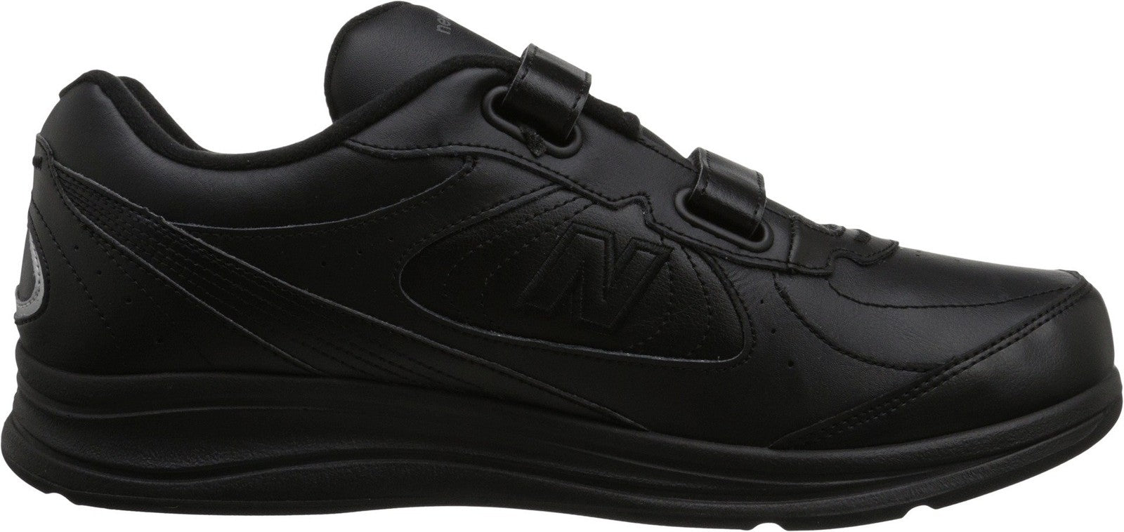 New Balance Men's 577 V1 Hook and Loop Shoe, Black, 12.5 X-Wide