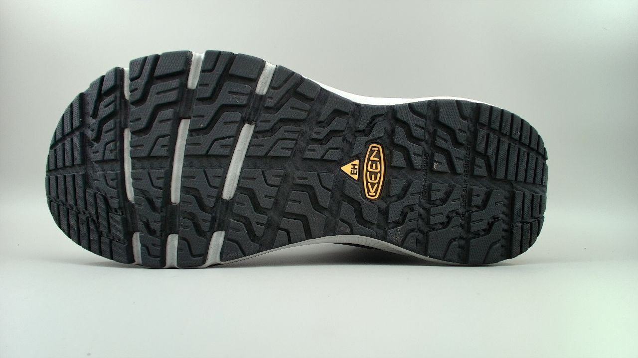 KEEN Utility Men's Vista Energy Mid Height Composite Toe Shoes, Vapor/Black,7.5W