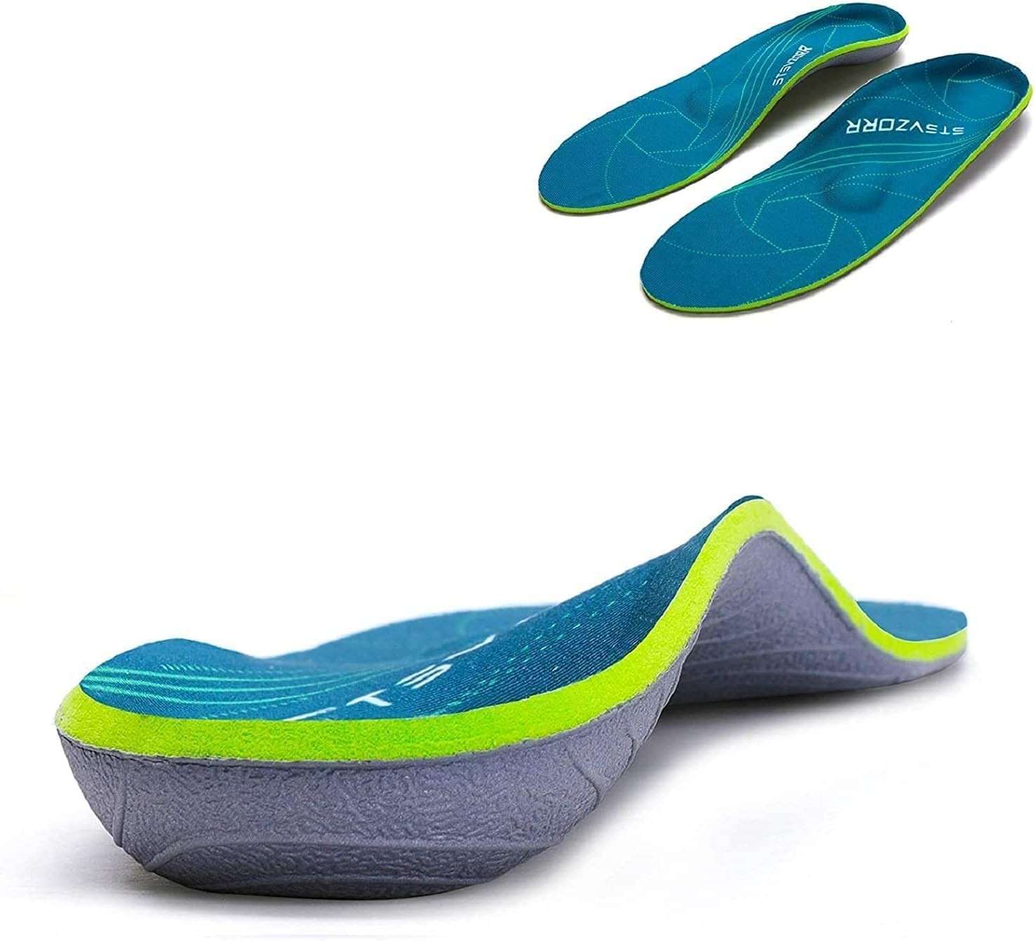 Orthopedic Insoles Plantar Fasciitis Arch Support Flat Feet Inserts Size(5-51/2)