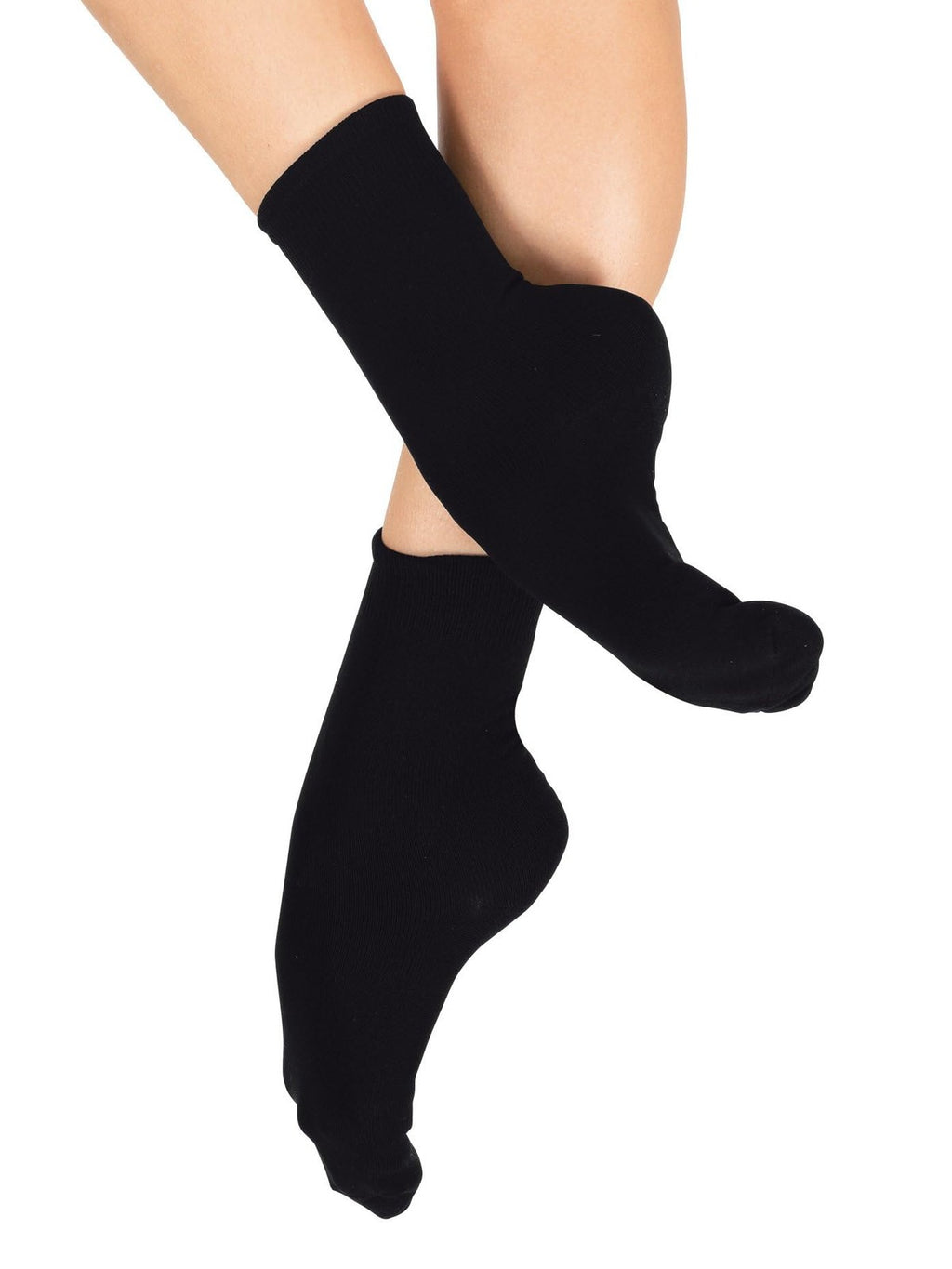 Natalie Dancewear Kids Skin Tone Socks for Dancing Medium NSOCKC