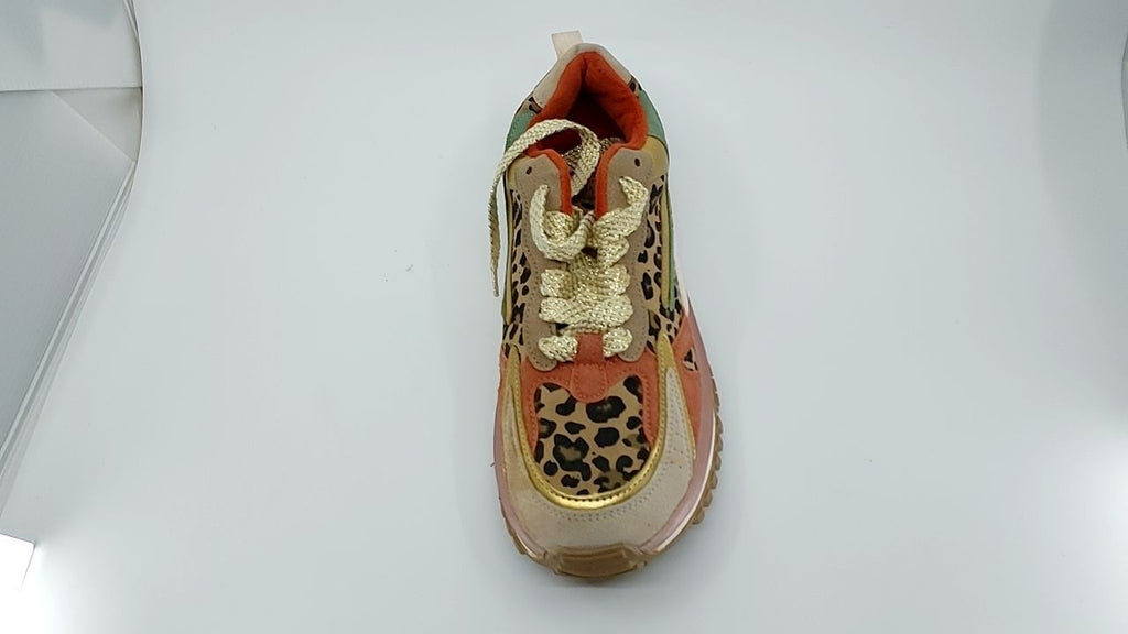 Blowfish Malibu Womens Leo Retro Sneaker Leopard 9 M