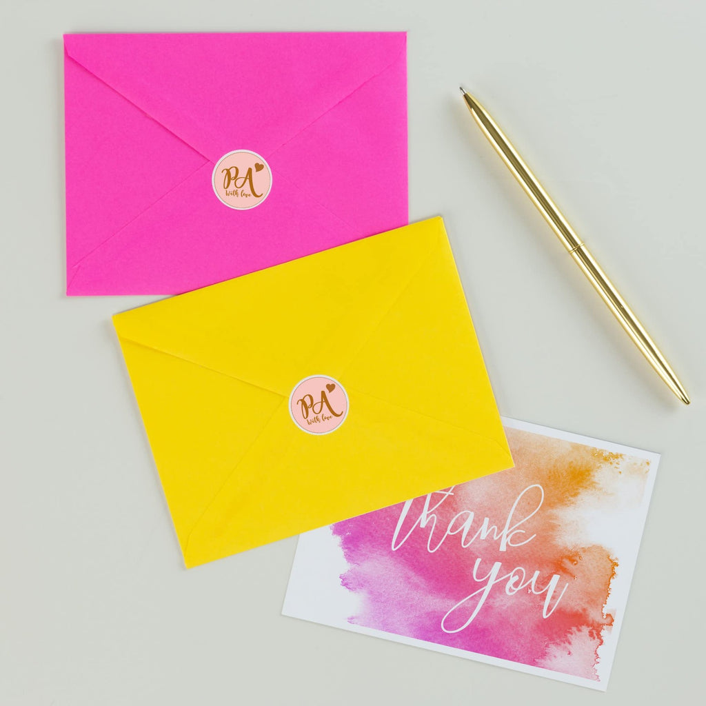 High Visibility Round Labels, 1-2/3" Diameter, White, 600 Labels