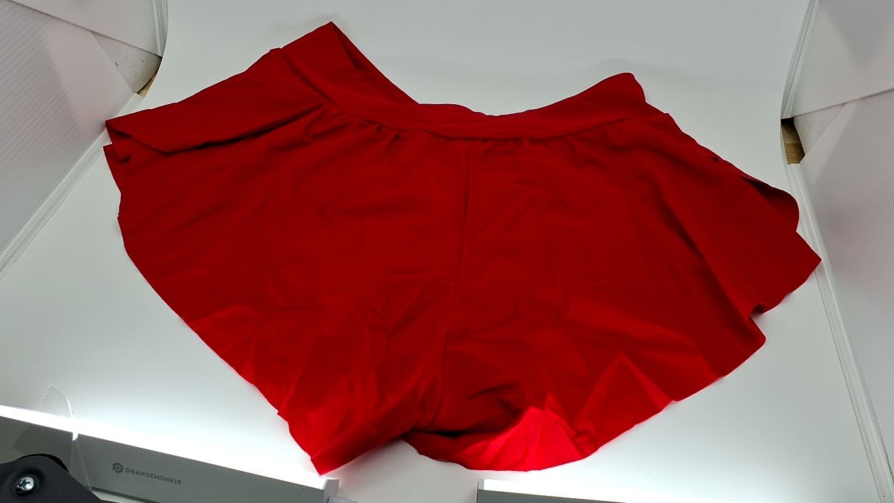 Eomenie Women's Medium Red Swim Trunks High Waisted Board Shorts