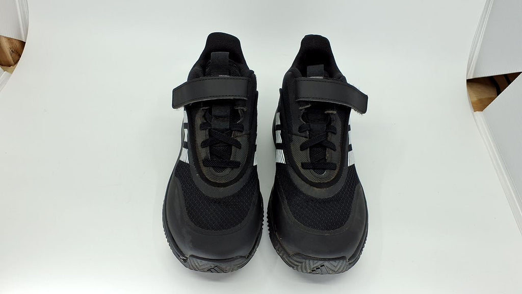 adidas Own The Game 3.0 B-Ball Sneakers, Black/White, Size 1 Little Kid