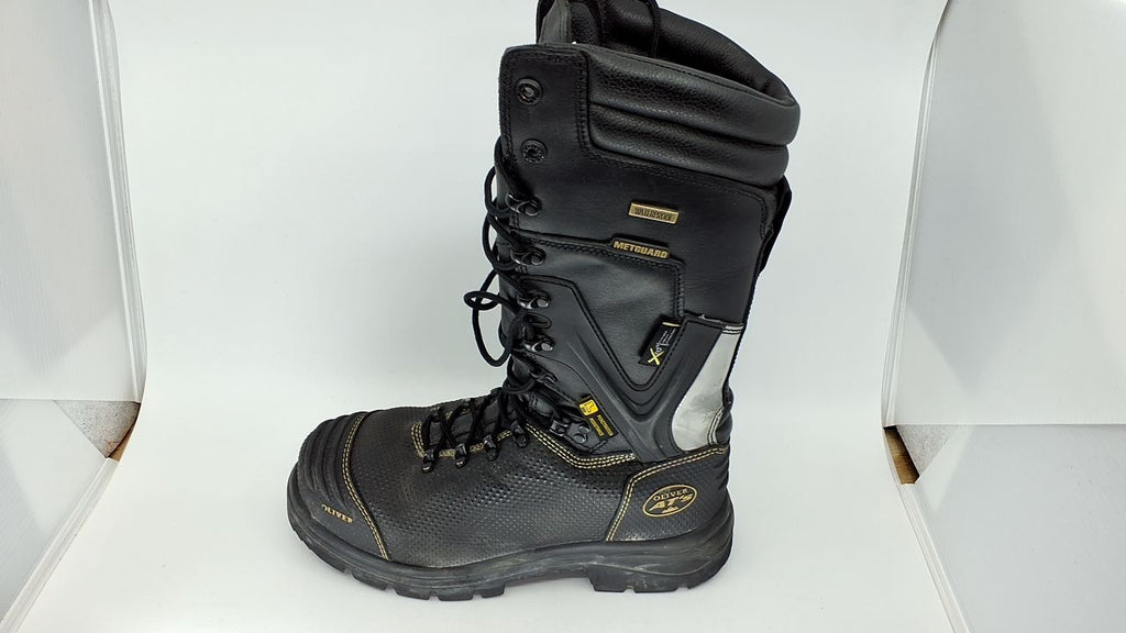 Oliver Men's 14" Met Guard SD Steel Toe Mining Boot, Black - 9.5 Medium