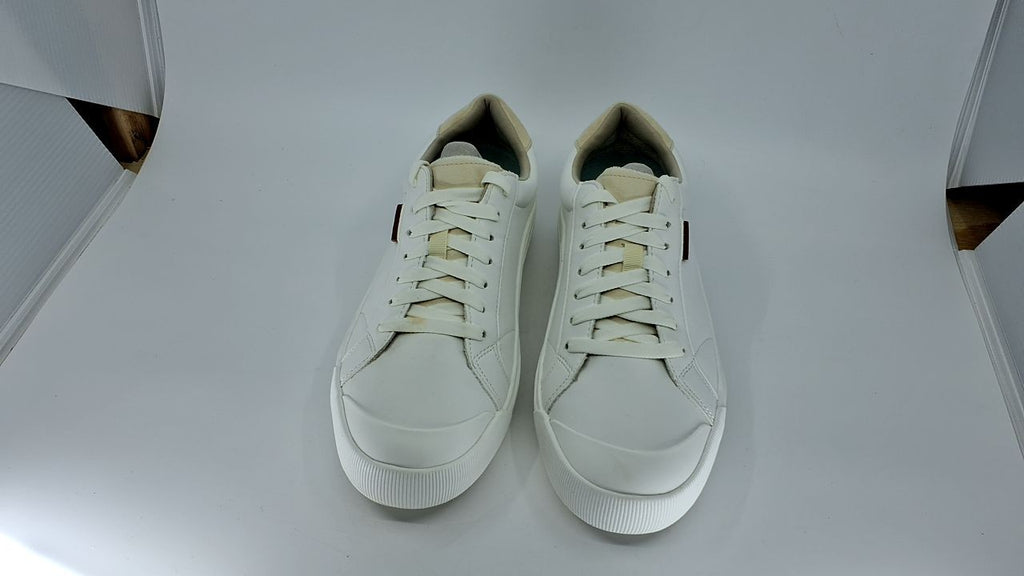 Dr. Scholl's Shoes Womens Time Off Sneaker White Smooth 8.5 W