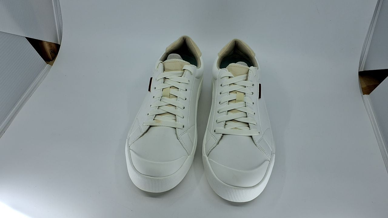 Dr. Scholl's Shoes Womens Time Off Sneaker White Smooth 8.5 W