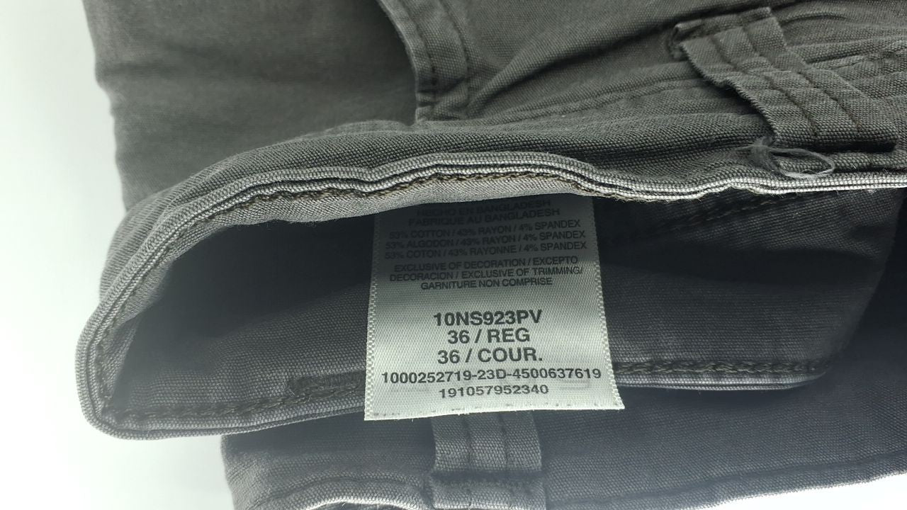 ATG by Wrangler mens Side Pocket Work Utility Shorts, Pavement, 36 US