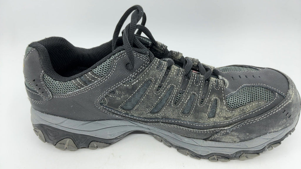 Cankton Steel Toe Work Sneakers 9.5 Black/Charcoal Electrical Hazard Rated
