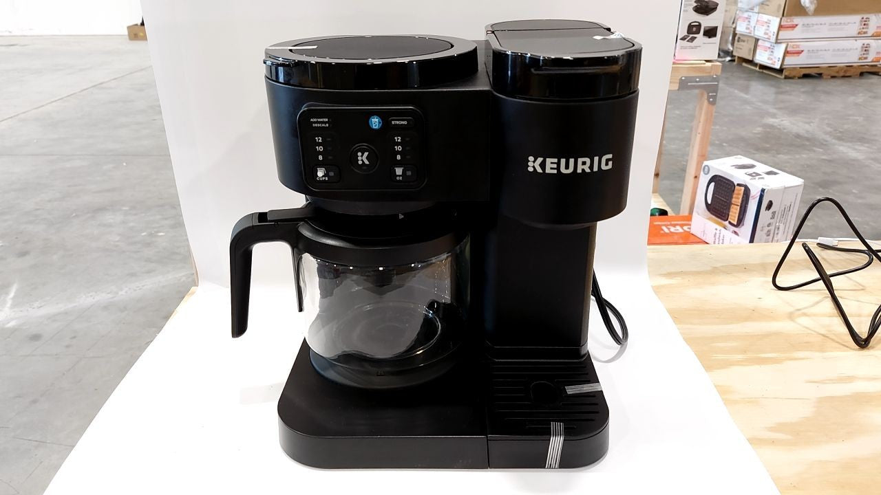 Keurig K-Duo Essentials Hot & Iced Coffee Maker w/ 72 oz Reservoir - Black