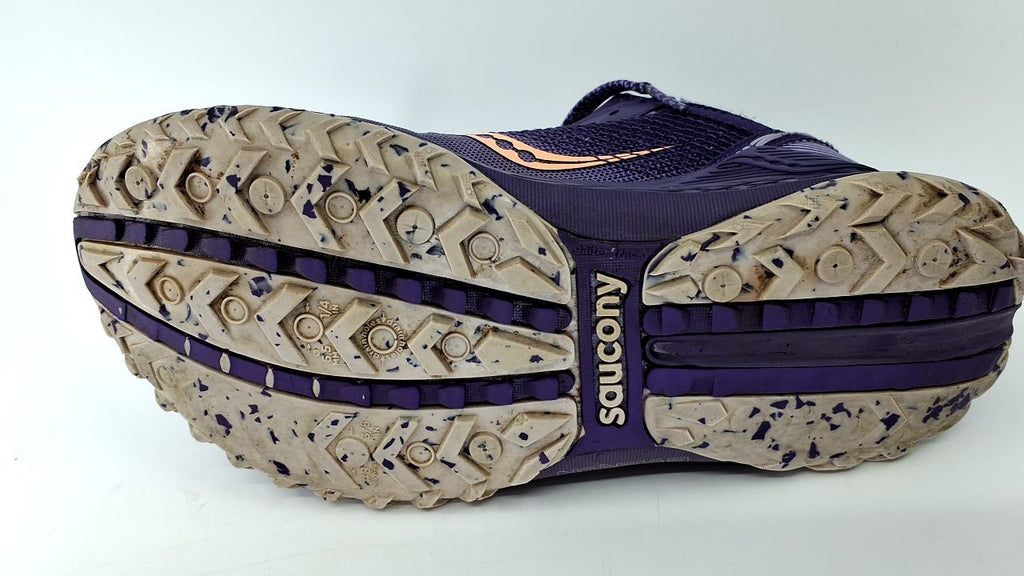 Saucony Women's Aura TR Hiking Shoe, Plum/Pearl, 5