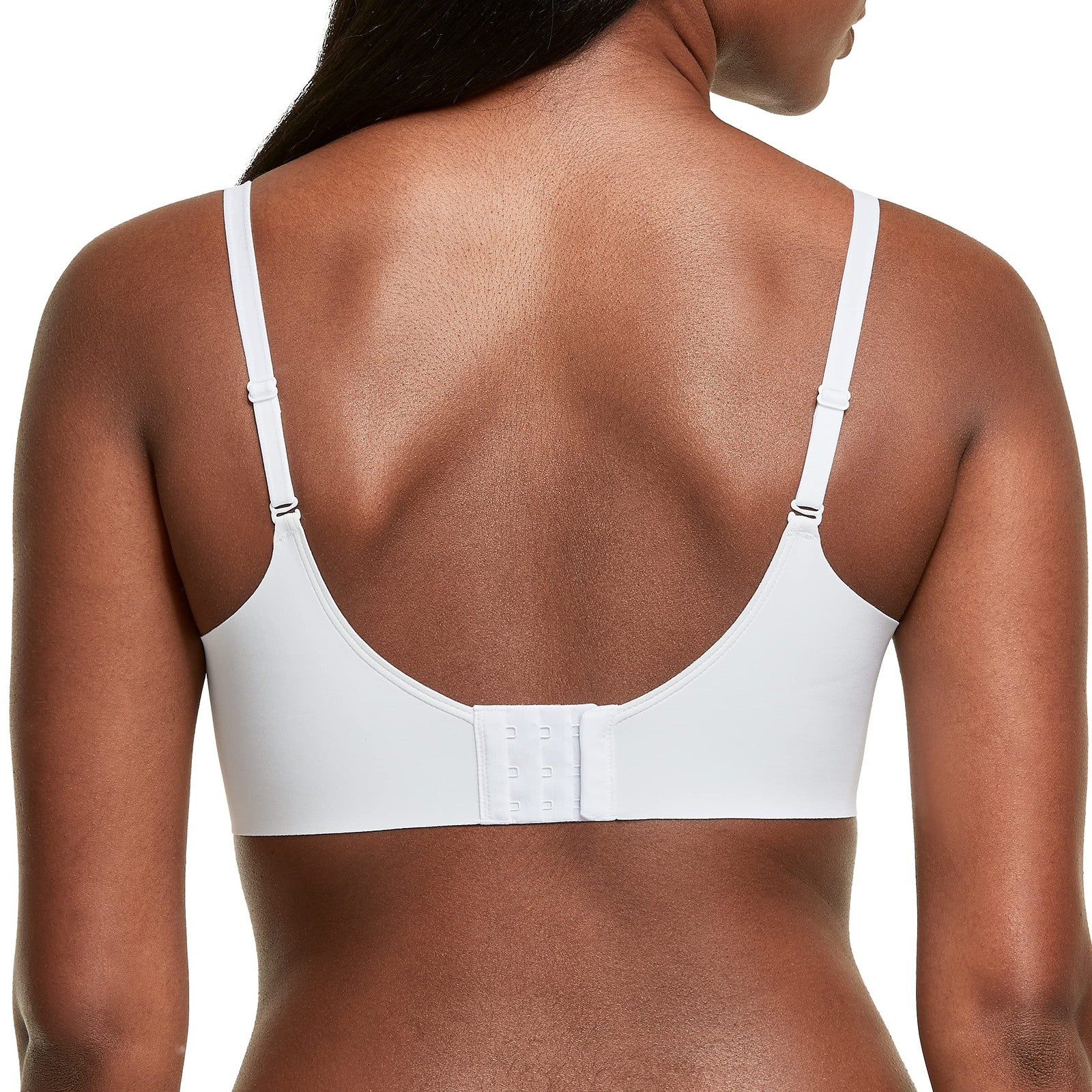 Maidenform Comfort Devotion Dreamwire Bra 34B White Full Coverage