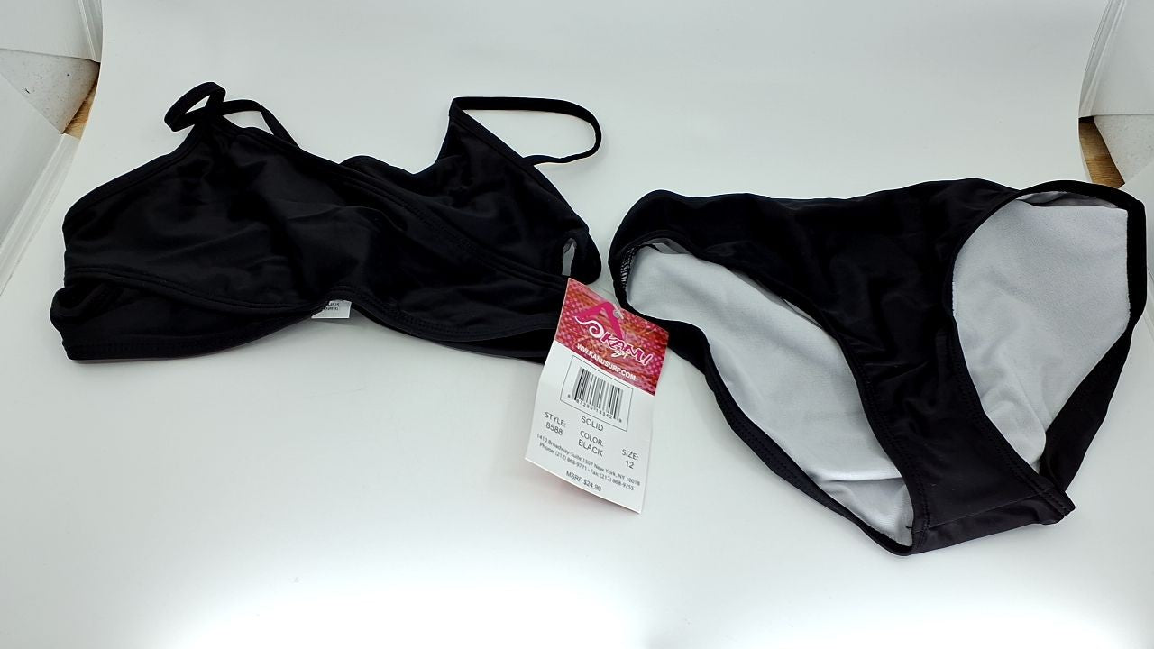 Kanu Surf Solid Wrap Around Bikini
