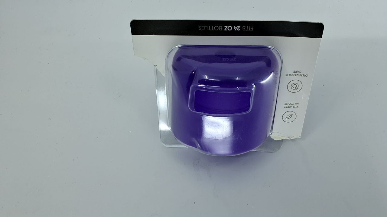 Owala 24oz FreeSip Silicone Protective Boot, Anti-Slip, Violet