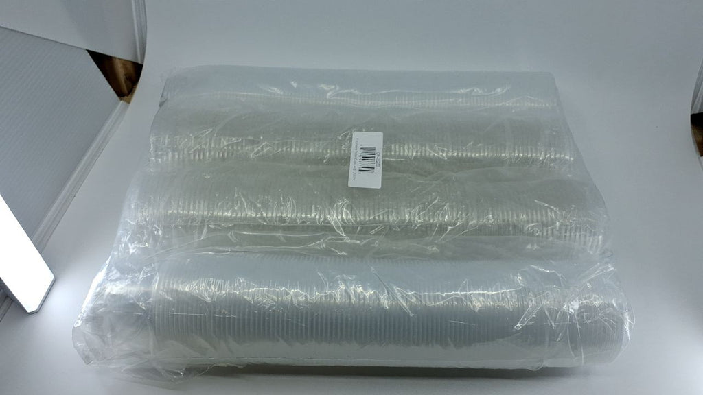 200 Clear Plastic Portion Cups w/ Lids - 4 Oz Souffle & Condiment Use