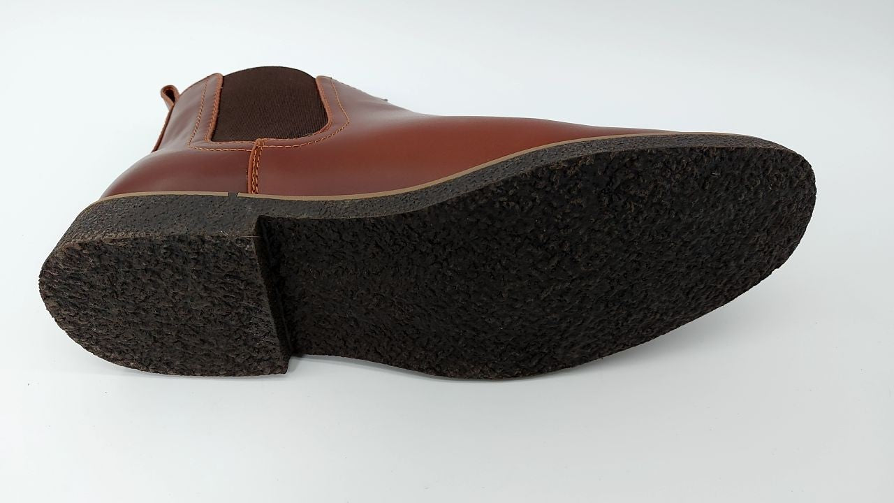 Deer Stags Men's Rockland Dress Comfort Chelsea Boot/Redwood/Dark Brown/ 11