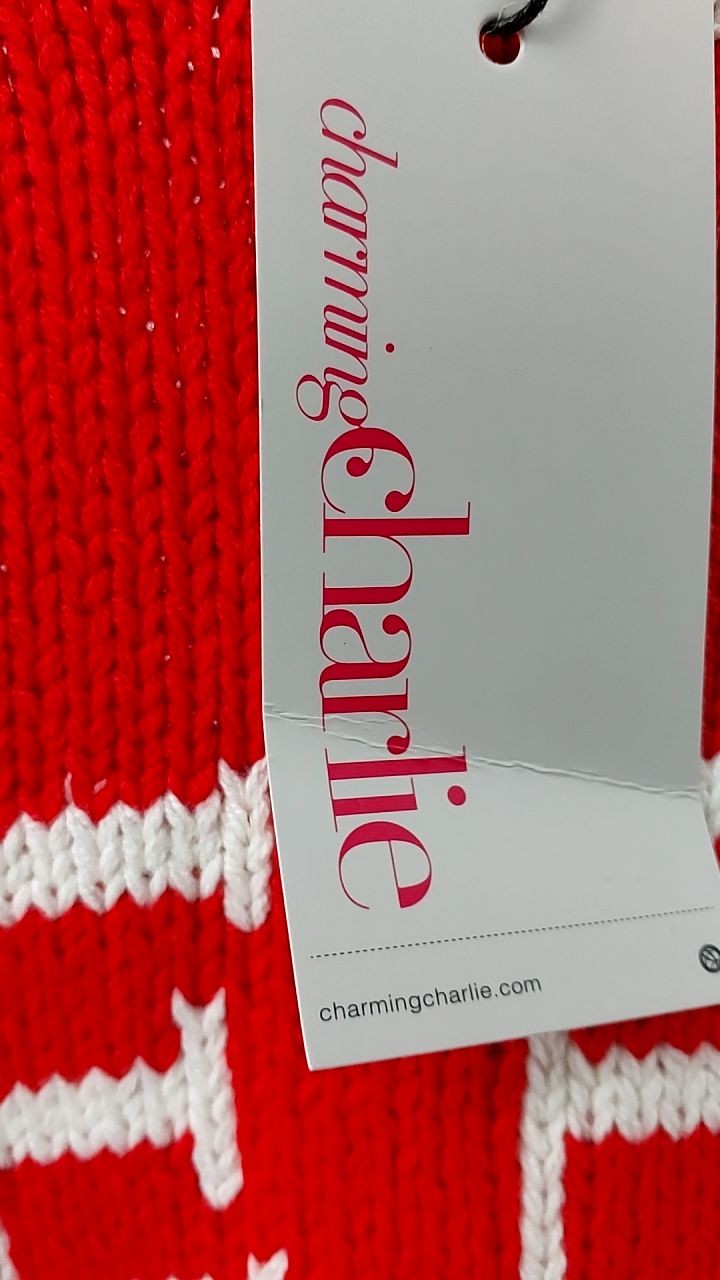 MERRY Contrast Edge Drop Shoulder Christmas Sweater