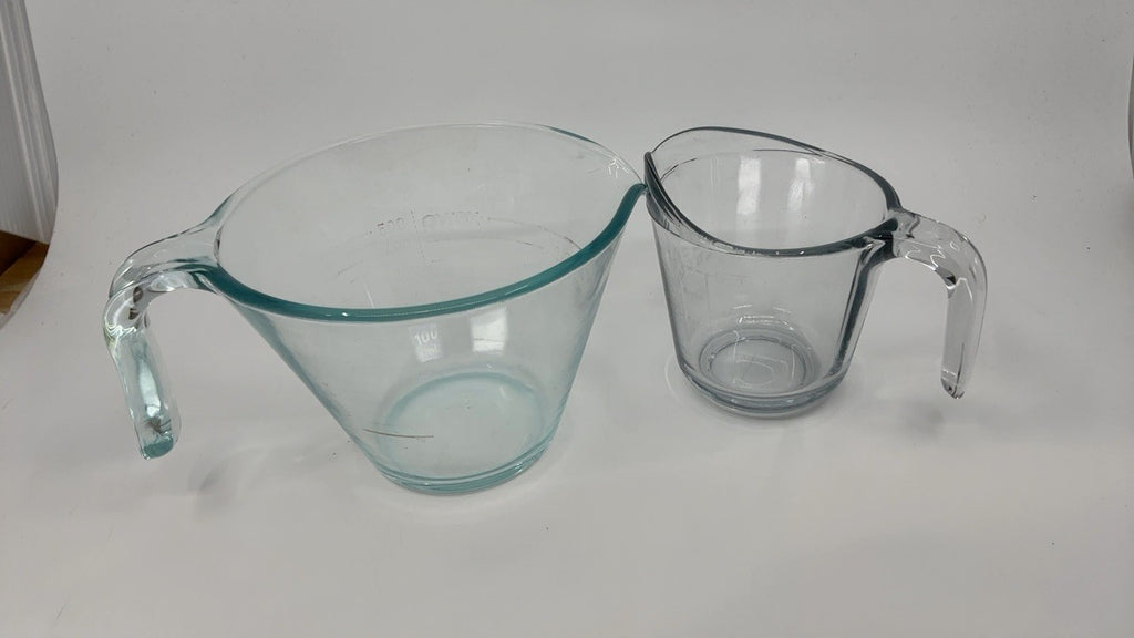 Pyrex Essentials 2 Cup Measuring Set, Glass, Dishwasher & Microwave Safe