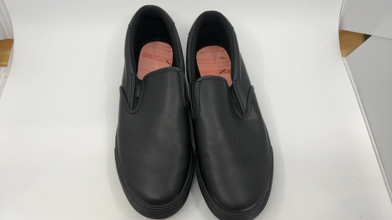 Lugz Men's Clipper Slip-Resistant Work Shoe, Black, 12 W US