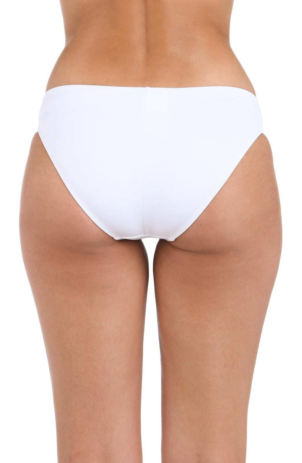 La Blanca Women's Size 4 White Hipster Bikini Swimsuit Bottom