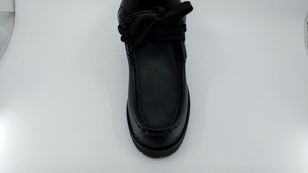 Lugz Men's Strutt LX Classic Moc Toe Chukka Boot, Black Smooth, 6.5 US