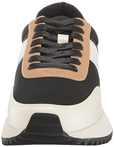 DV Dolce Vita Womens Bettie Sneaker, Black White, 5.5 US