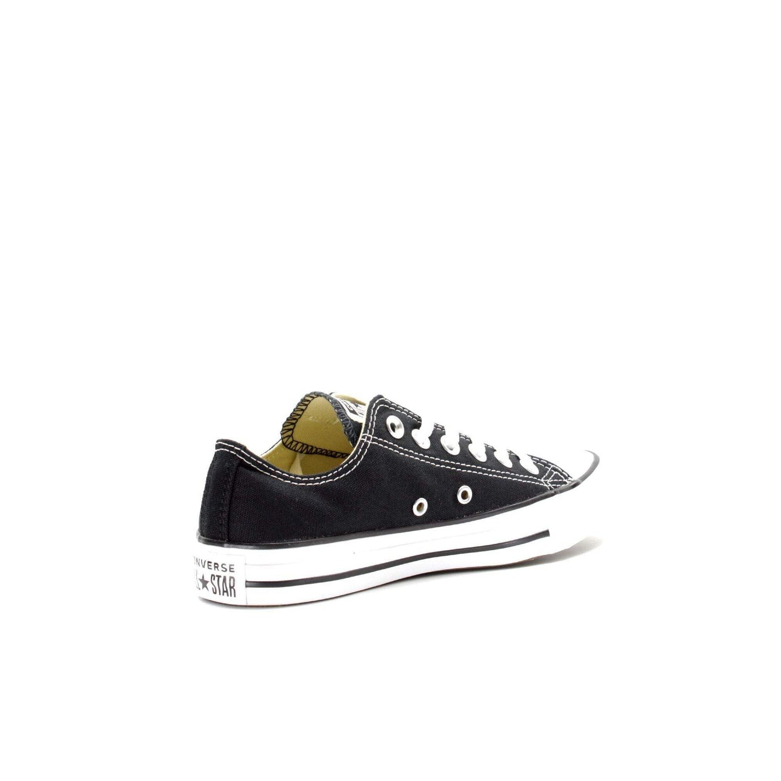 Converse Jack Purcell Unisex Sneakers, White/White/Black, Black, 8.5 US