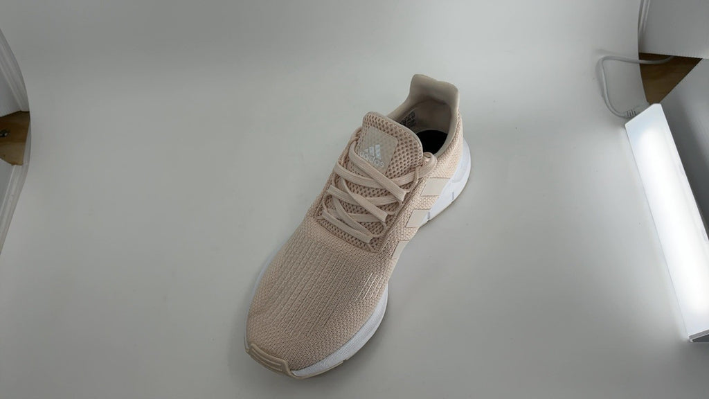 adidas Women's Swift Run Sneaker, Wonder Quartz/Wonder Quartz/White, 6.5