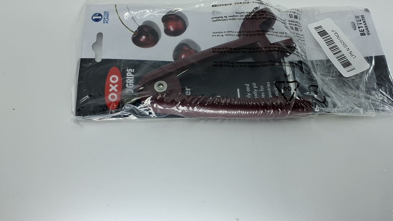 OXO Good Grips Cherry & Olive Pitter - Beet