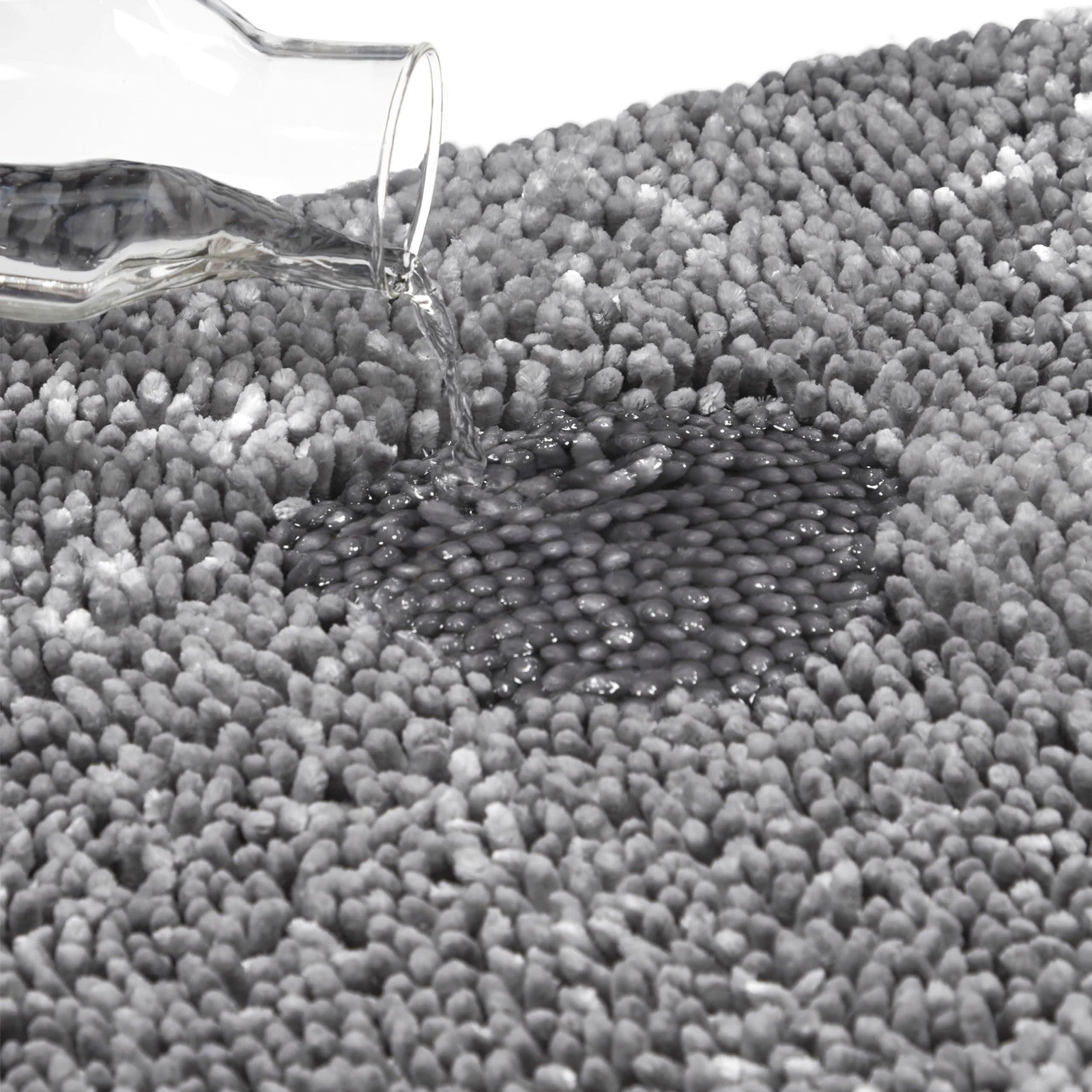 Machine Washable Toilet Lid Cover 18.5"x19.6" Blush Chenille