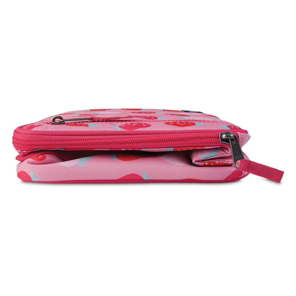 ECOFREEZE Sweet Strawberry Lunch Box PackIt Collapsible & Zip Closure