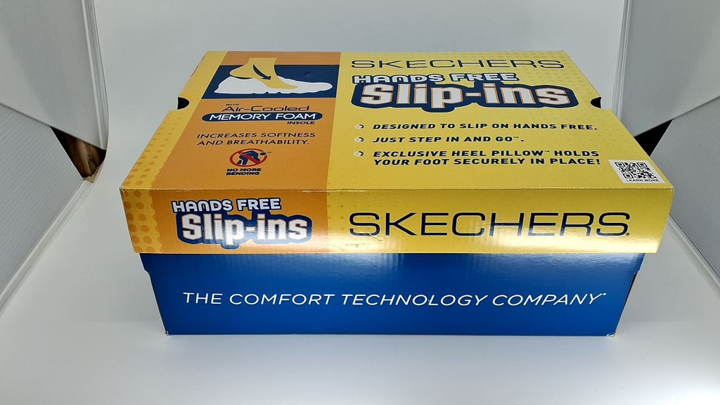 Men's Skechers D'Lux Walker 2.0 Hands-Free Sneaker 12 X-Wide Charcoal/Orange