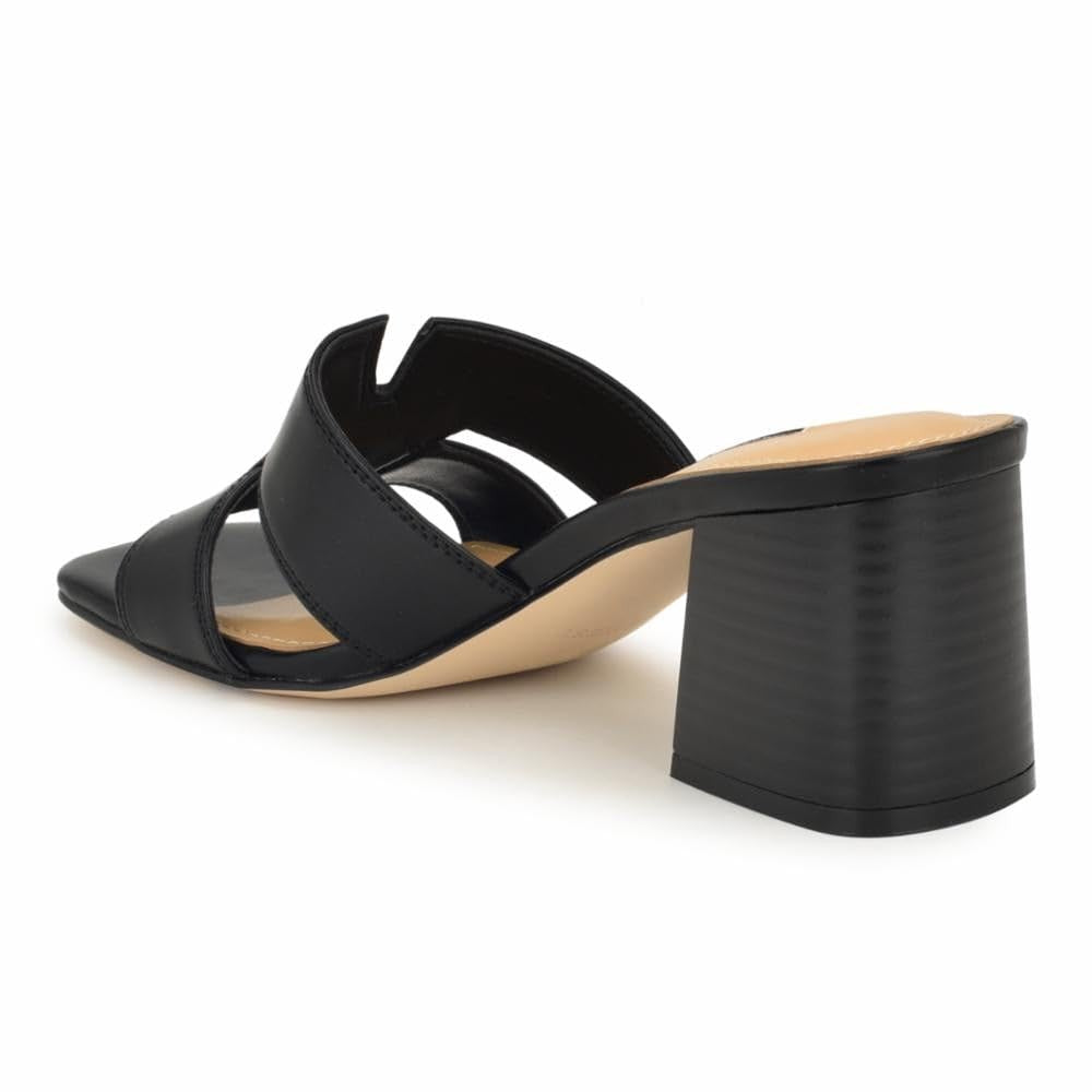 Nine West Women's Griselda3 Heeled Sandal, Black 001, 7.5
