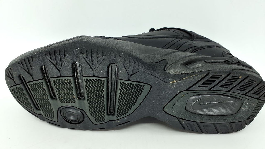Nike Men's Air Monarch IV Training/Workout Shoes, Black/Black, 10 Extra Wide