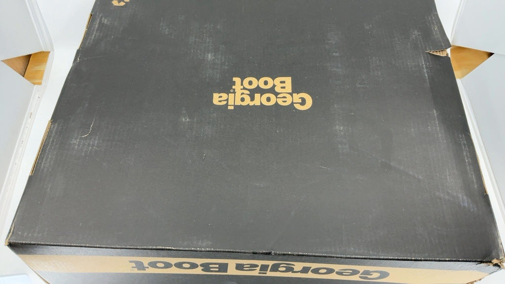 Georgia Boot Waterproof Lace-To-Toe Work Boot, Soggy Brown, Size 12(M)