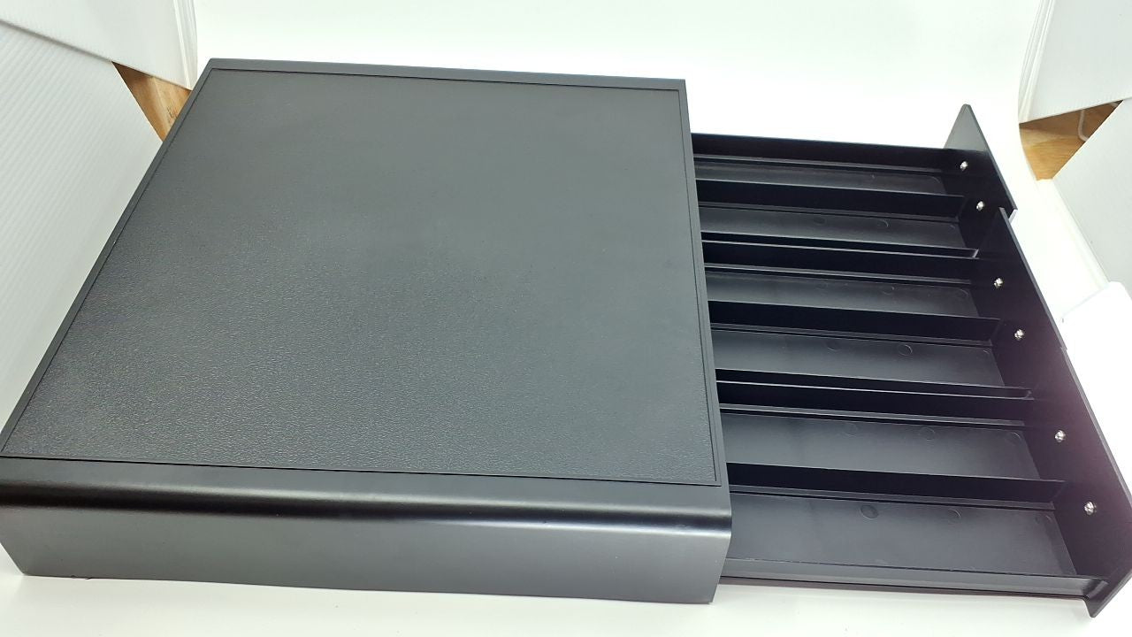 Amazon Basics Coffee Pod Storage Drawer for K-Cup Pods, 36 Pod Capacity, Black