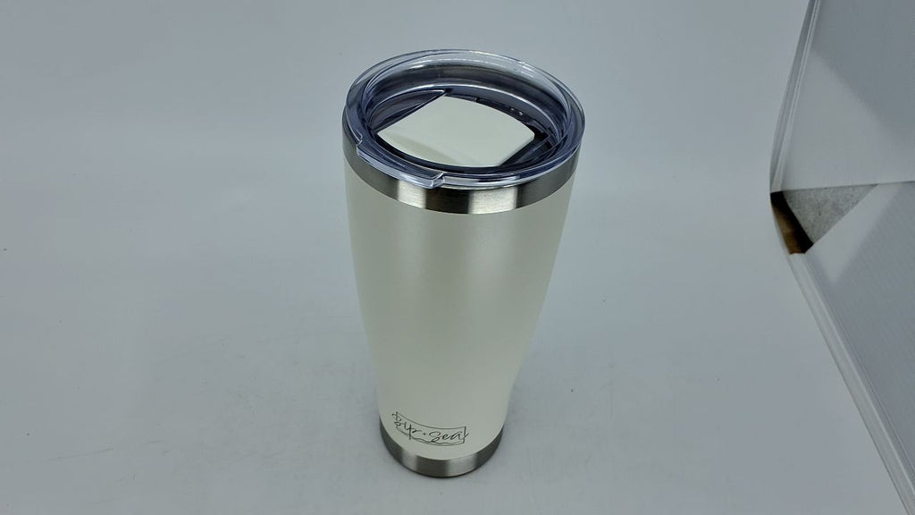 Premium 24oz Stainless Steel Travel Mug, Double Wall, Leak-Proof Lid