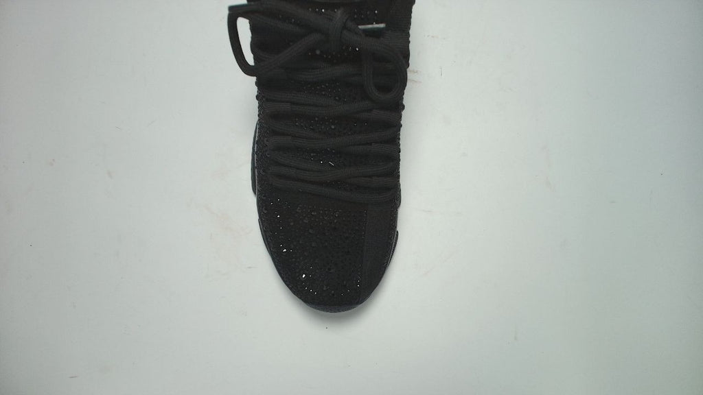 Steve Madden Women's Maxima Sneaker, Black, 9