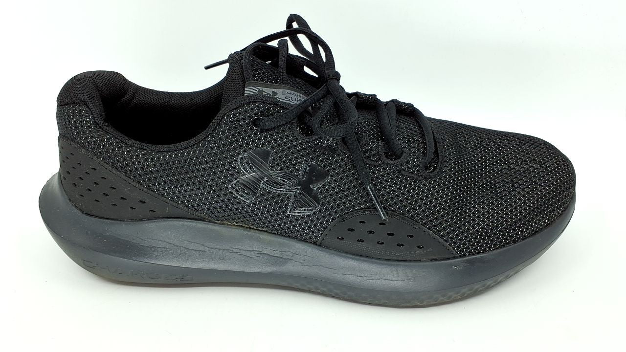 Under Armour Men's Charged Surge 4, (002) Black/Black/Black, 13, US