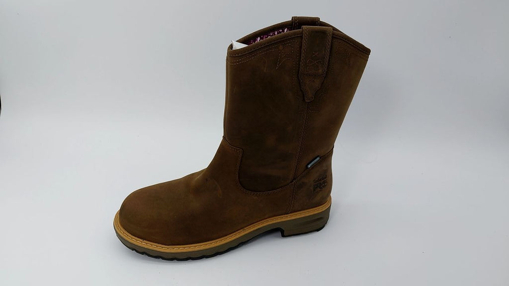 Timberland PRO Women's Ashlar Pull On Alloy Safety Toe Waterproof, Turkish Coffe