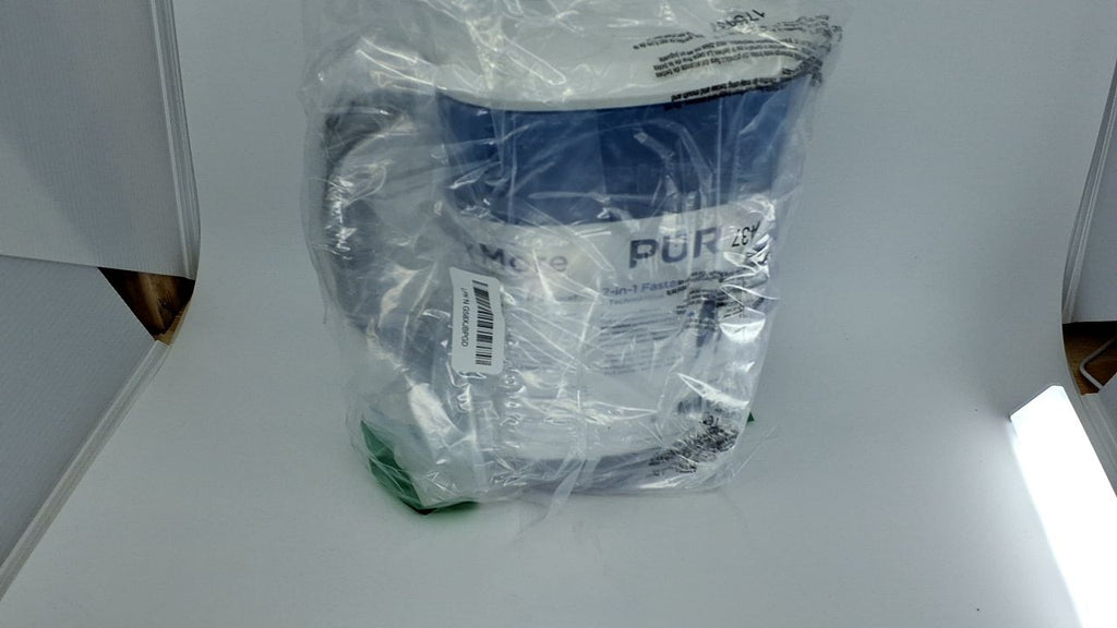 PUR 7-Cup Water Filter Pitcher, Cleaner Water, White, Space-Saving Design