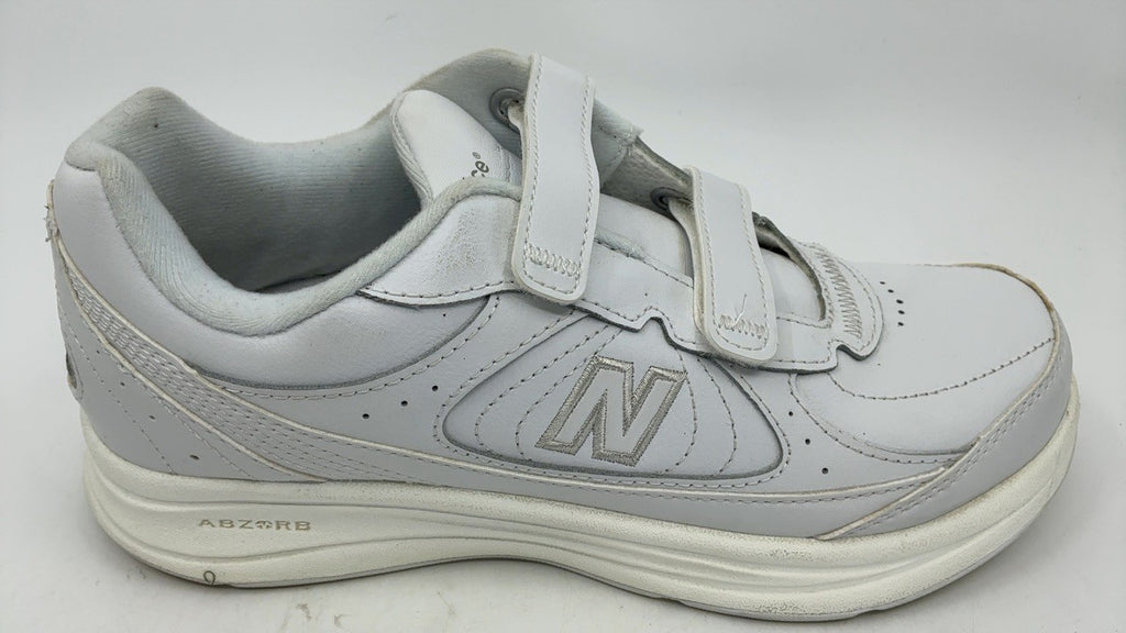 New Balance Men's 577 V1 Hook and Loop Shoe, White/White, 7