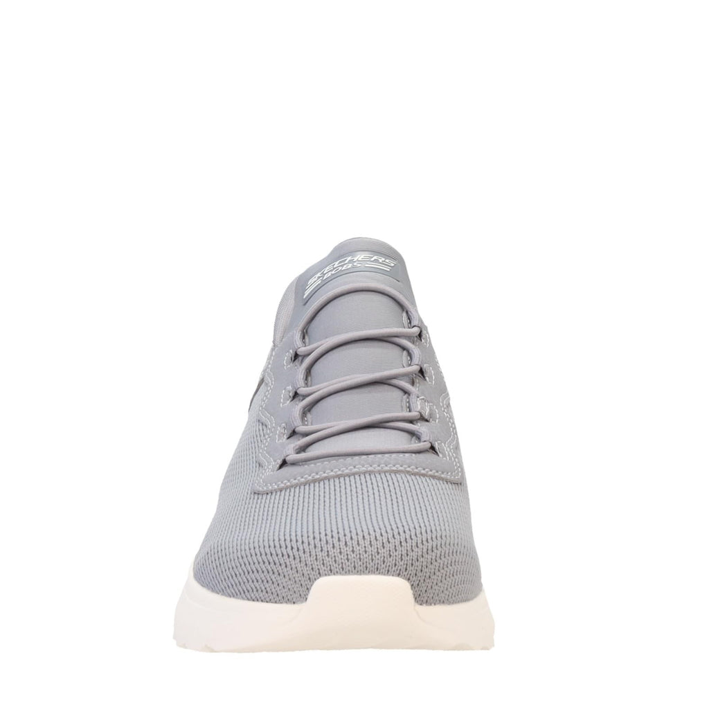 Skechers Men's Hands Free Slip-ins Bobs Squad Chaos - Daily Hype, Grey, 12