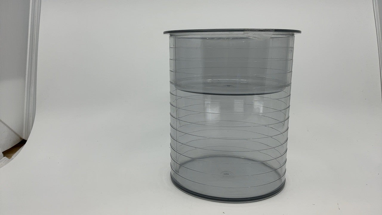 iDesign Clarity Hair Accessories Organizer Canister 6x6x7 Clear