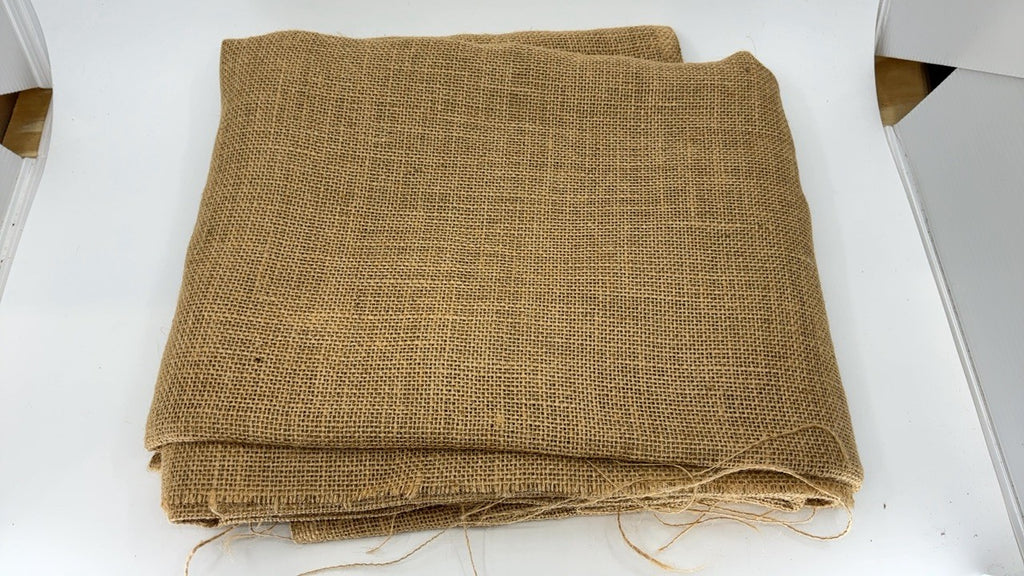 Multipurpose Jute Burlap Fabric 40" x 5 Yards for Weddings & Home
