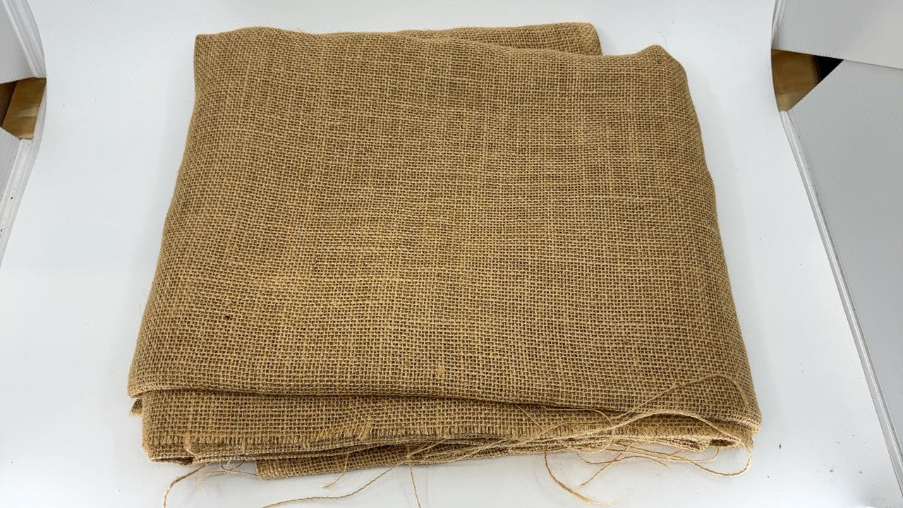 Multipurpose Jute Burlap Fabric 40" x 5 Yards for Weddings & Home