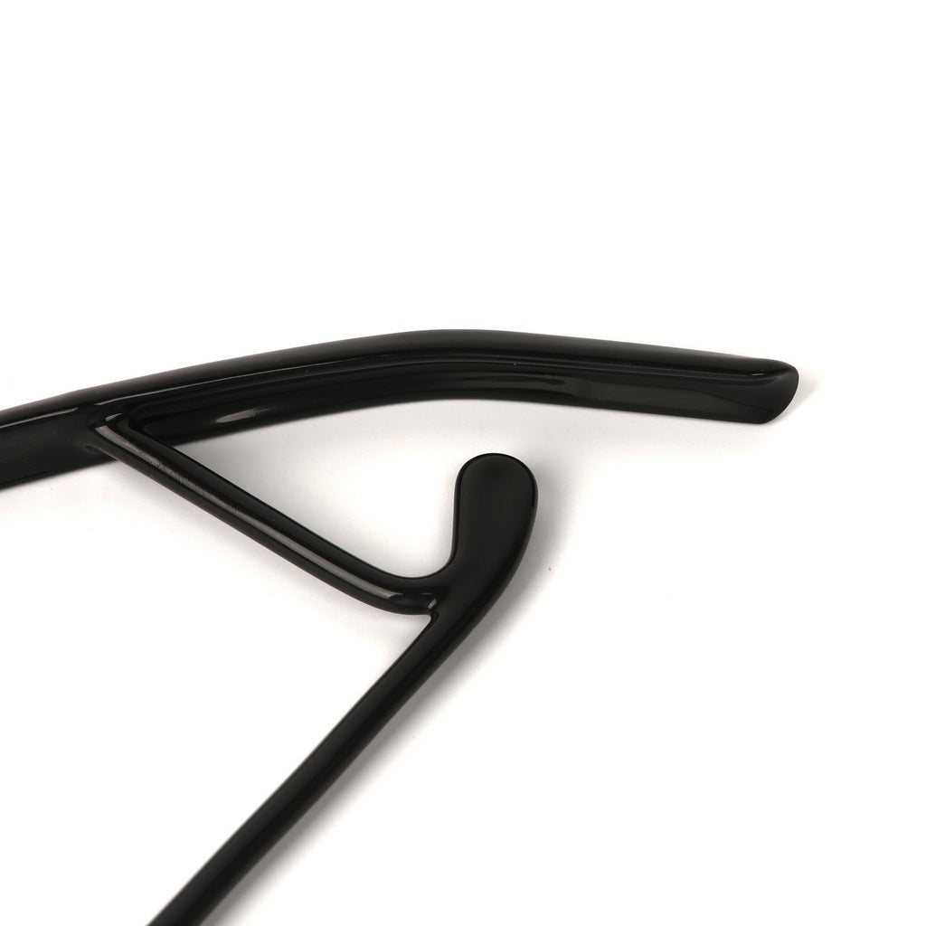Non-Slip Rubber Coated Hangers, 16.5in Heavy Duty, Black, Set of 5